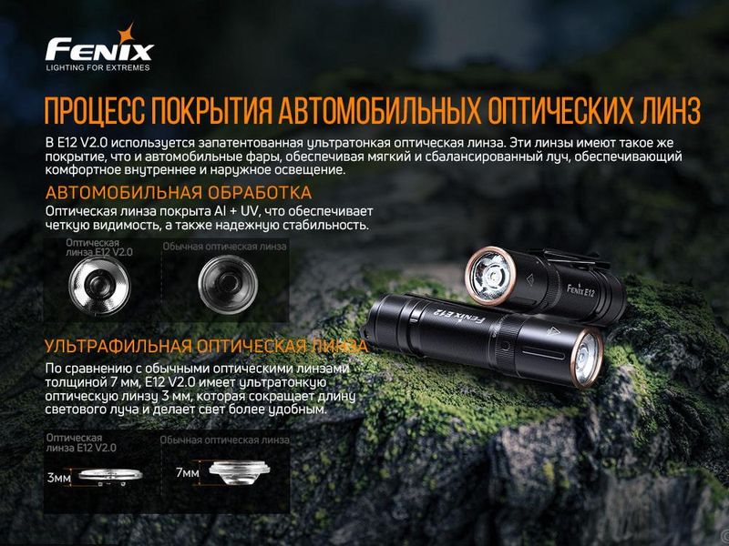 Ліхтар ручний Fenix E12 V2.0 2349773462 фото