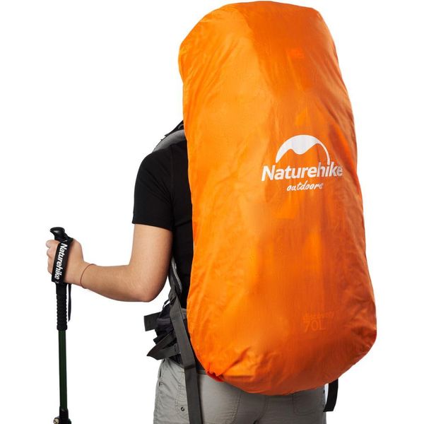 Рюкзак туристичний Naturehike NH70B070-B, 70 л + 5 л, чорно-сірий 2349773610 фото