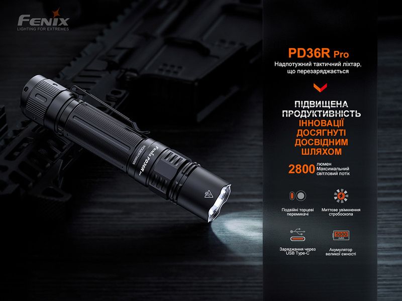 Ліхтар ручний Fenix PD36R Pro 2349773770 фото