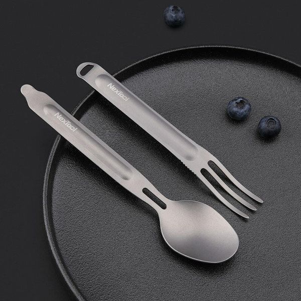 Столовий прилад NexTool Outdoor Spoon Fork NE0124 2349907772 фото