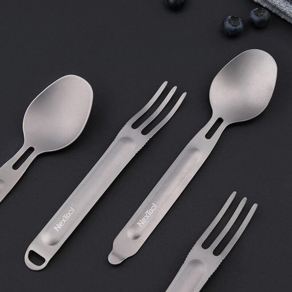 Столовий прилад NexTool Outdoor Spoon Fork NE0124 2349907772 фото