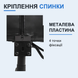 Эргономичное геймерское кресло | Синее | до 120 кг | экокожа | высокая спинка | с подушкой | для игр и работы | Bonro B-827 2623585384 фото 8