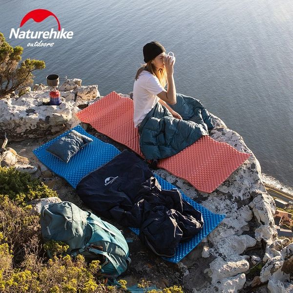 Килимок складний IXPE Naturehike NH19QD008, алюмінієва плівка, 185x56х1,8 см, оливковий зелений 2349900531 фото