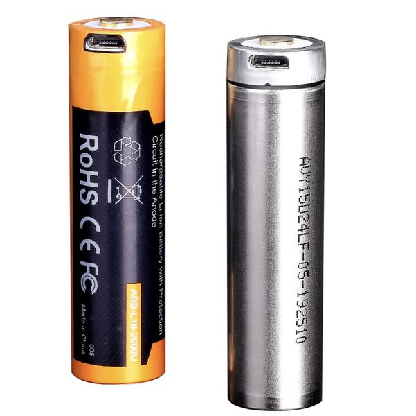 Аккумулятор 18650 Fenix ​​3500 mAh ARB-L18-3500U micro usb зарядка 1749750186 фото