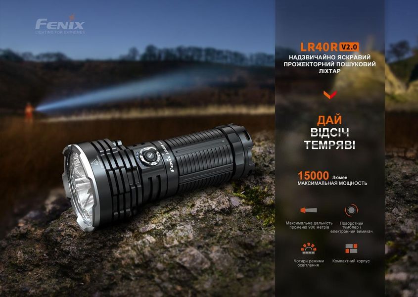 Ліхтар ручний Fenix LR40R V2.0 2349905731 фото