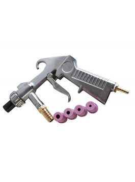 Пистолет пескоструйный Boro (с розовыми соплами). 880600104 фото