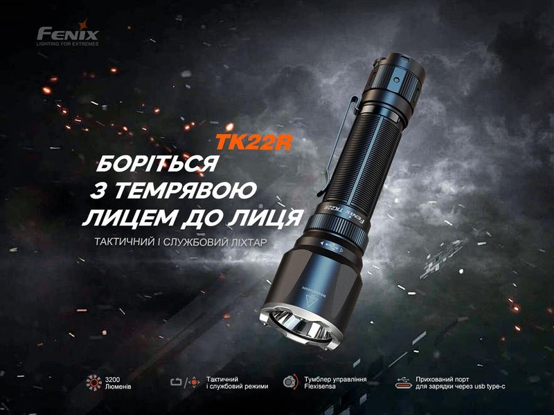 Ліхтар ручний Fenix TK22R 2349907063 фото