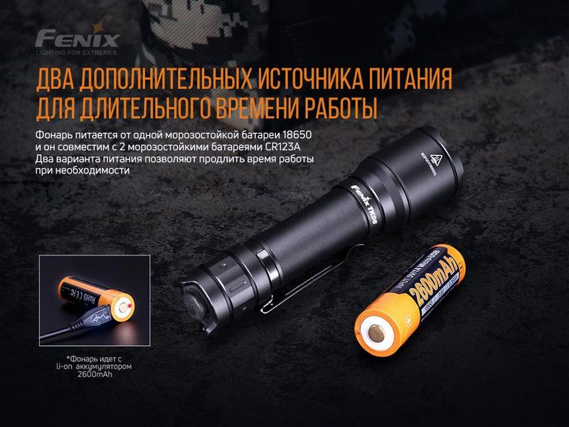 Ліхтар ручний Fenix TK06 2349773436 фото