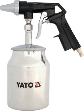 Піскоструминний пістолет із нижнім бачком YATO (YT-2376) 1216198132 фото