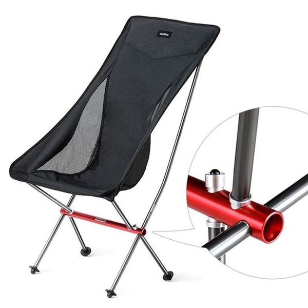 Крісло складане NaturehikeYL06 Alu Folding Moon Chair NH18Y060-Z, чорний 2349900541 фото