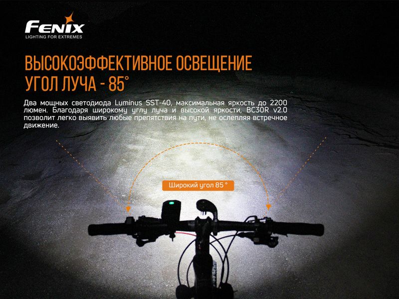 Велофара Fenix BC30 V2.0 2349773421 фото