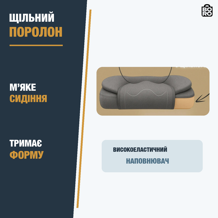Большое офисное кресло с подставкой для ног | Серое | до 150 кг | ткань | подголовник | с подушкой | для дома и офиса | DEXON ELITE 2785041834 фото