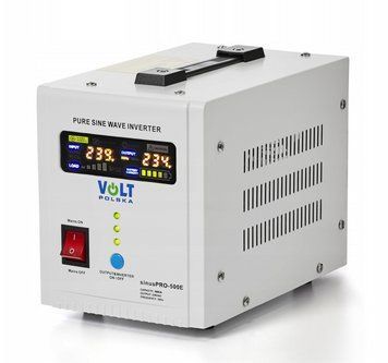 Гібридний ДБЖ/інвертор Volt Polska SINUS PRO 500 E 12/230V 350/500W (3SP050012E) 3198364313 фото