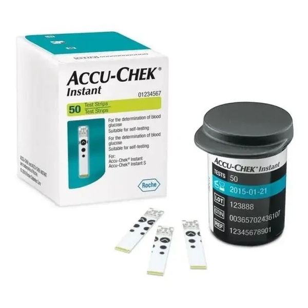 Тест-полоски ( 5 упаковок) Акку Чек Инстант (Accu Check Instant) 2033724961 фото