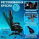 Геймерское кресло | Серое | до 135 кг | с подставкой для ног | PremiumPoints | для игр, работы и учебы 2791194609 фото 6
