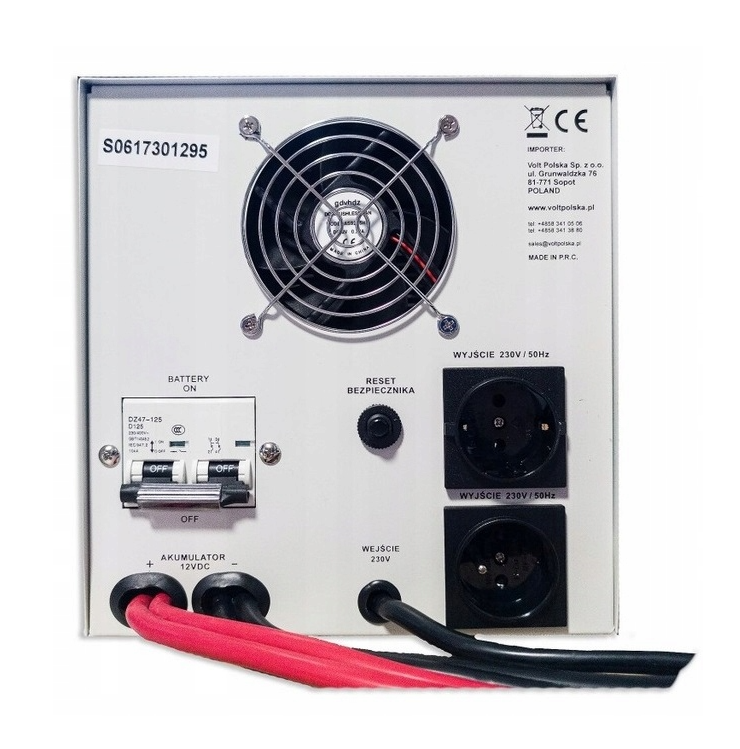 ИБП/инвертор | Volt Polska SINUS PRO 2200 E 12/230V 1600/2200W (3SP092212E)