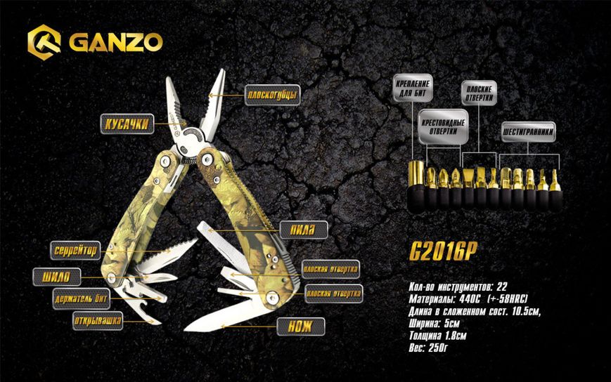 Multi Tool Ganzo G107 (G2016P) 2349772874 фото