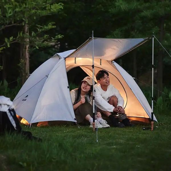 Намет тримісний Naturehike CNK2300ZP024, білий 2349907095 фото