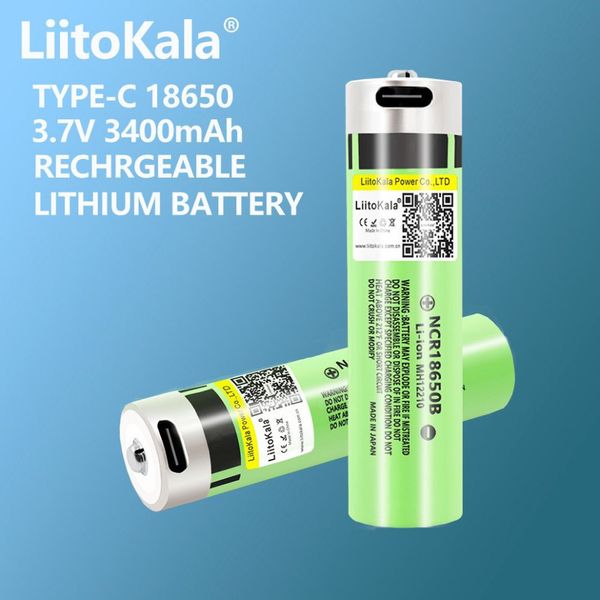 Акумулятор LiitoKala Lii-USB-34B 18650 3400mah 2349908230 фото