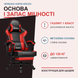 Геймерське крісло з підставкою для ніг | Червоне | до 120 кг | екошкіра | висока спинка | підголівник | для гри та роботи | Bonro B-203 3159547739 фото 5