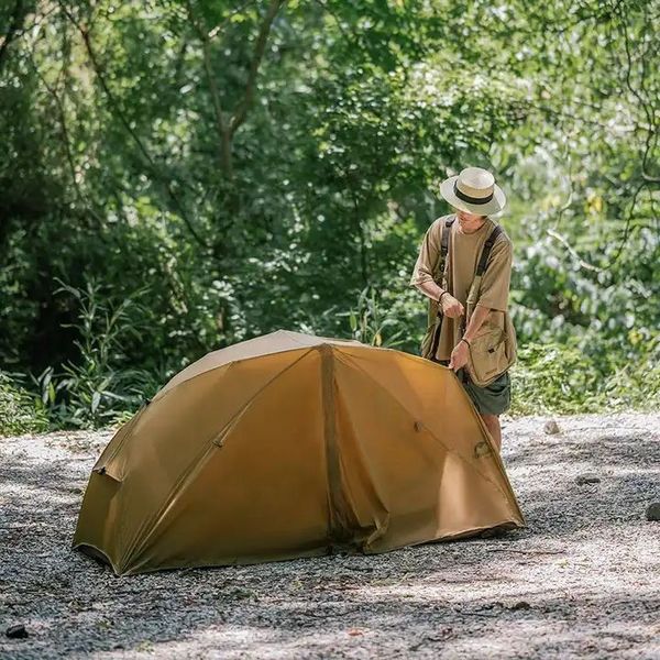 Намет одномісний Naturehike NH22ZP020, коричневий 2349907105 фото