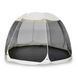 Садова альтанка | Бежевий/чорний | 395 x 395 x 213 см | москітна сітка | MEBEL ELITE CAMA 395 | для саду, тераси та відпочинку 3111171239 фото 3