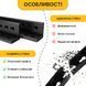 Стеллаж металлический | Черный | до 175 кг | 152 x 70 x 30 см | LEOBRO LB-R127 | для гаража, склада и мастерской 2939411801 фото 7
