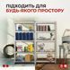 Стелаж | 180х180х40 см | оцинкований | 2 секції 10 полиць МДФ | металевий | витримує 175 кг на полицю | універсальний 1573344876 фото 3