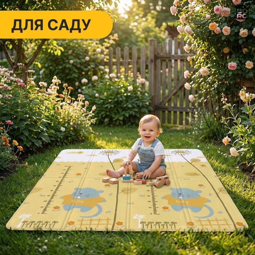 Детский игровой коврик | 180х200х1 | LEOBRO LB-1033 | для детской комнаты и игр 2889133421 фото