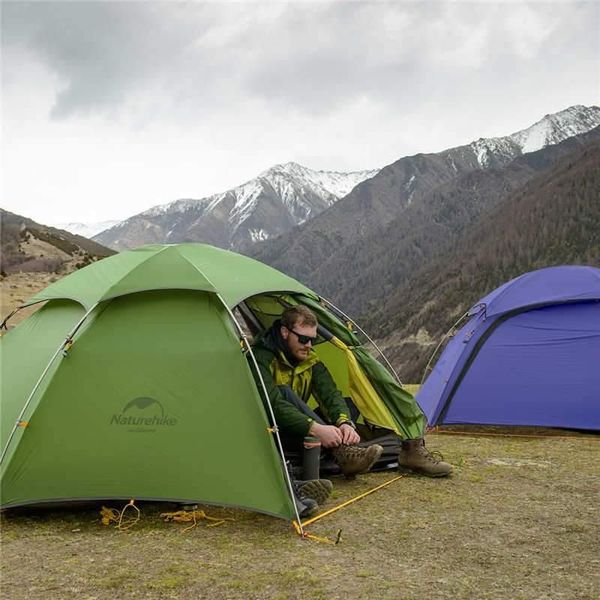 Намет двомісний зі сферичним куполом Naturehike Cloud Peak 2 NH17K240-Y 20D, темно-зелений 2350034067 фото