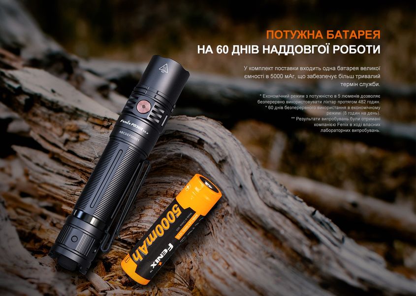 Ліхтар ручний Fenix PD36R V2.0 2349907050 фото