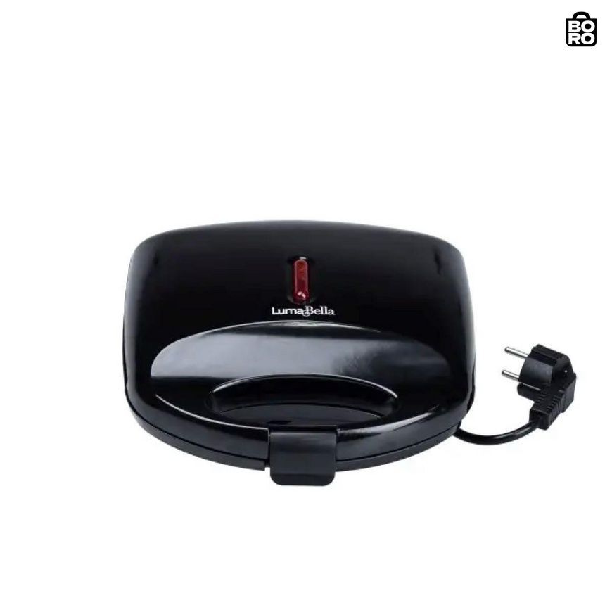Горішниця | Чорний | 800 Вт | 12 горішків | антипригарне покриття | Luma Bella LB58006 | для кухні та домашньої випічки 3119989518 фото