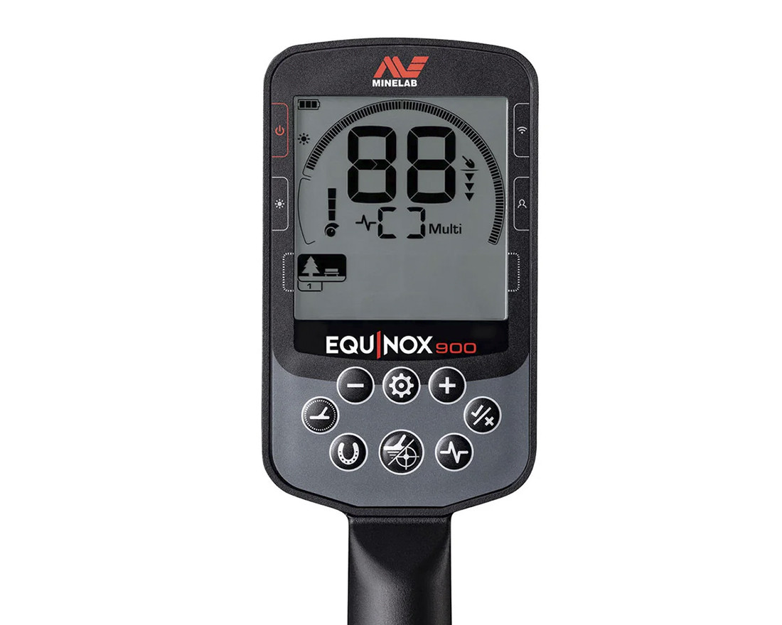 Мультичастотный металлоискатель Minelab Equinox 900 | 2 катушки | наушники ML85 | IP68 до 5 м — фото 1